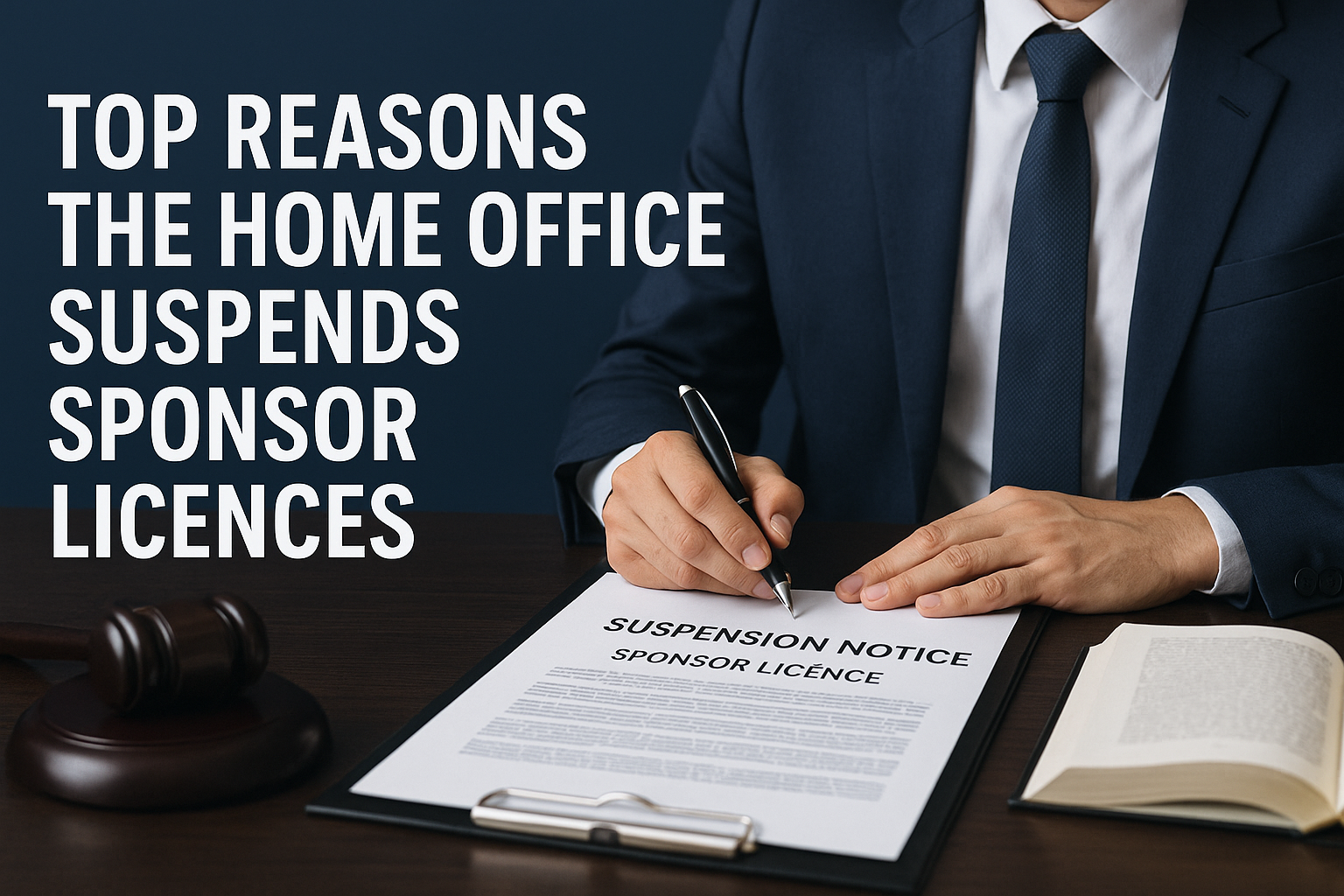 Top Reasons the Home Office Suspends Sponsor Licences & How to Fix It (2025 Guide)